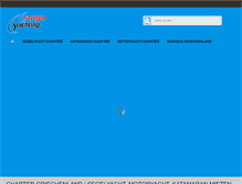 Tablet Screenshot of charter-griechenland.com